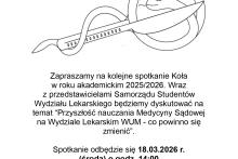 Ogłoszenie do spotkania marzec 2026